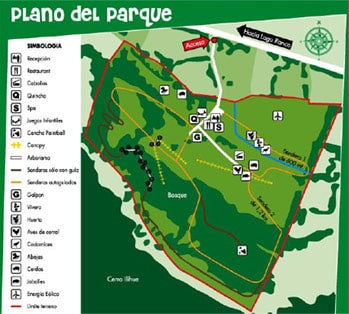 Plano del Parque